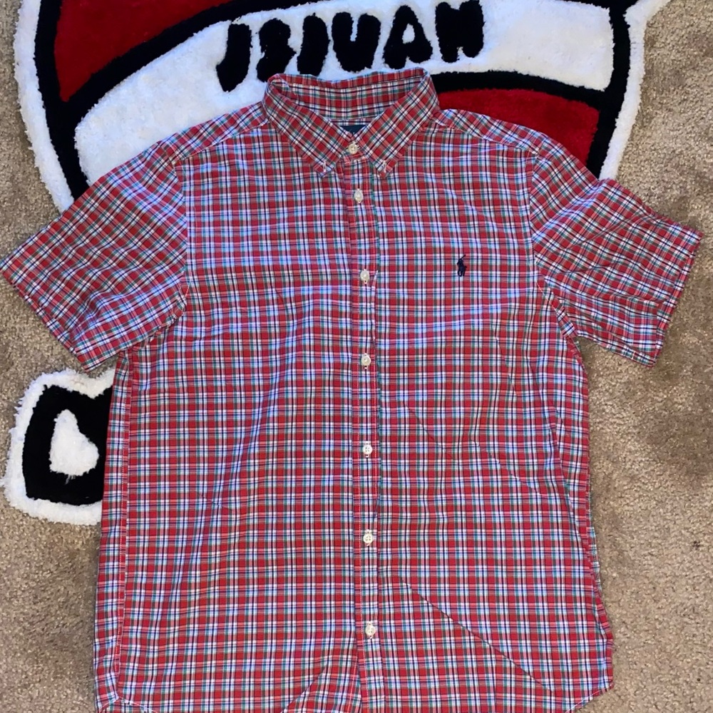 Red Plaid Ralph Lauren Polo